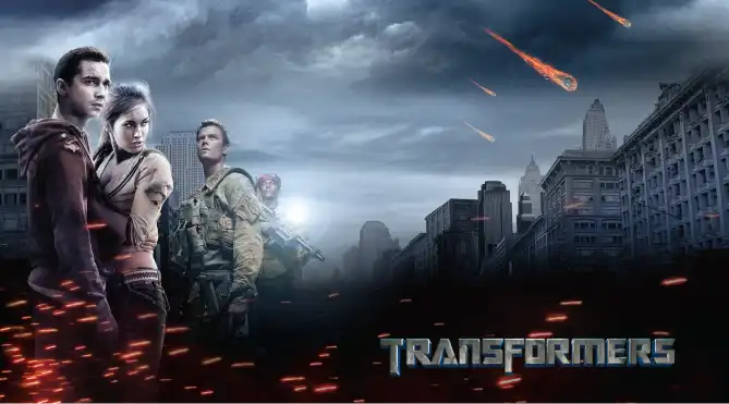 Poster for the movie Transformers