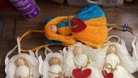Патріотичні ангели на Різдво та подарунокCHRISTMAS ANGELDIY
