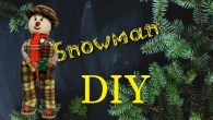 Пан Сніговик️Snowman DIY️Christmas Decorations
