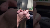 Ручний шов. Шкіра