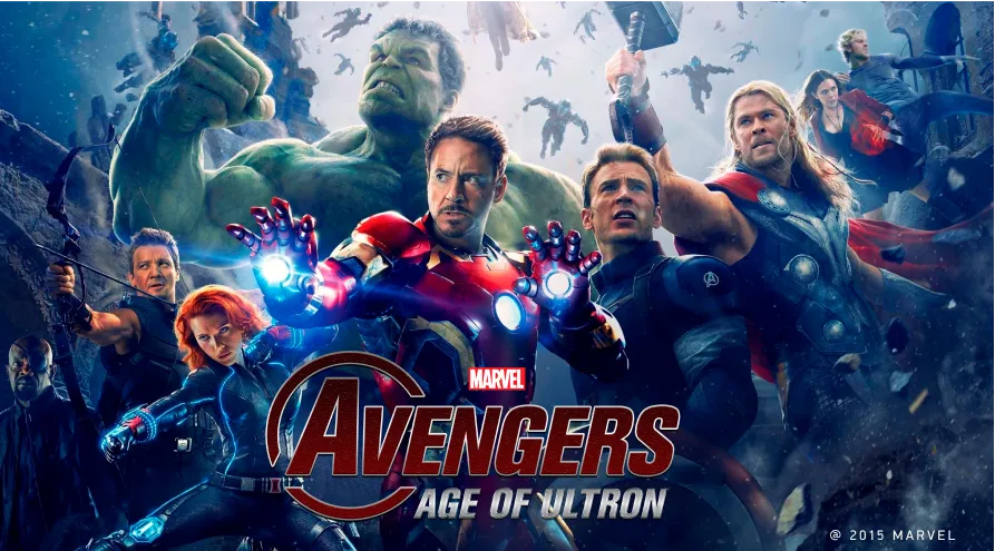 Poster for the movie Avengers: Age of Ultron