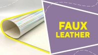 Faux leather