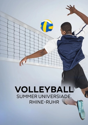 Volleyball. Summer World University Games. Rhine-Ruhr