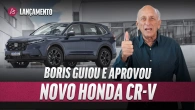 NOVO HONDA CR-V: BORIS CONFERIU O SUV HÍBRIDO COM CONSUMO DE POPULAR