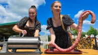 Homemade Sausage Made By Beautiful Girls! Long And Thick Yummy