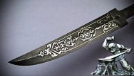 Blade Bebut from Damascus steel Manufacturing process