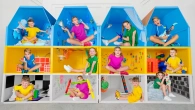 Five Kids Challenge inside the Giant Dollhouse