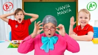 Premier jour d'école avec Vania et Mania