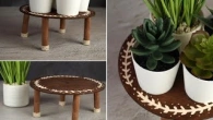 Pot Stand With A Lovely Boho Design