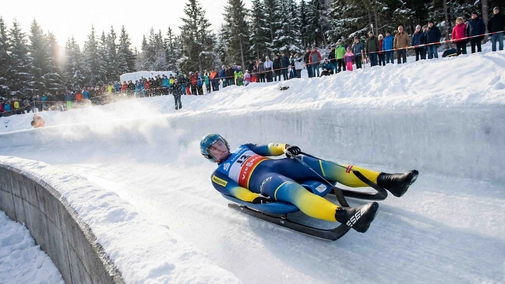 Luge. World Cup. Innsbruck