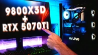Краще поєднання Ryzen 7 9800X3D та RTX 5070Ti ПК на 2025 рік!