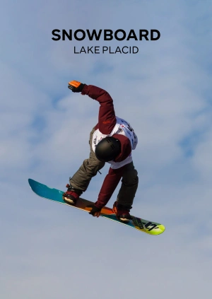 Snowboard. Lake Placid