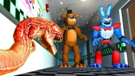 Чужой в пиццерии Фредди Five Nights at Freddy's FNAF COOP GMOD  Garry's Mod
