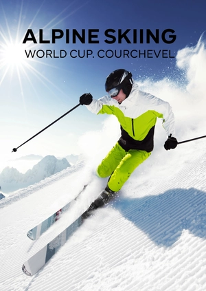 Alpine Skiing. World Cup. Courchevel