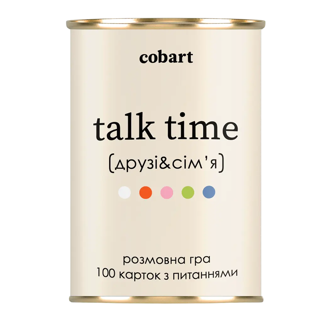Обкладинка "Карткова гра «Talk time» (друзі та сім'я)"