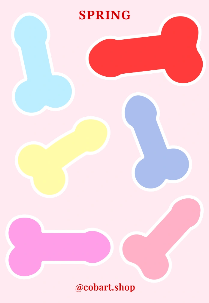 Стікерпак 3Д «Spring»