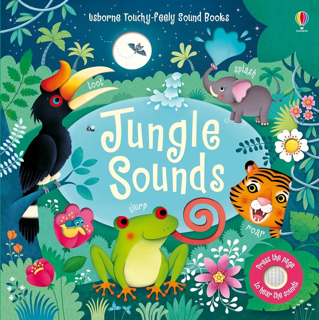 Обкладника "Sound Books: Jungle Sounds" Обкладинка "Sound Books: Jungle Sounds"