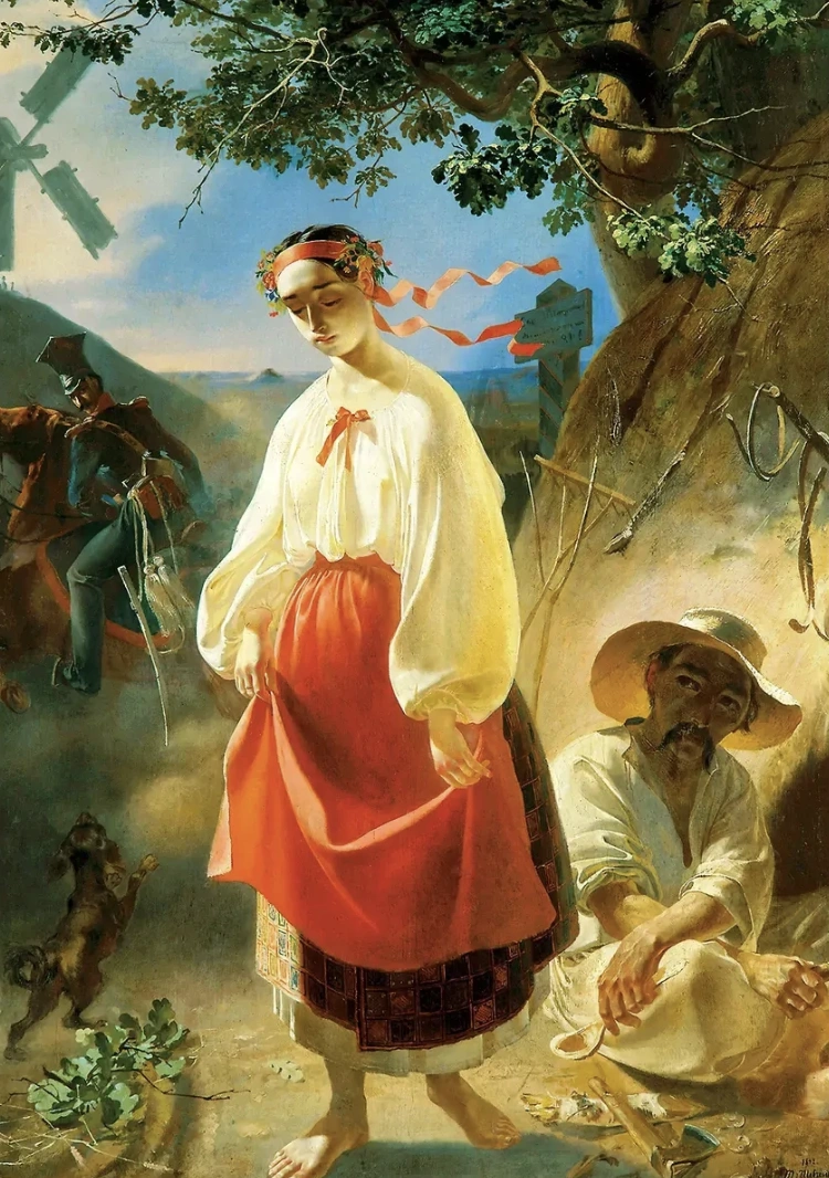 Пазл дерев'яний «Катерина. Тарас Шевченко»