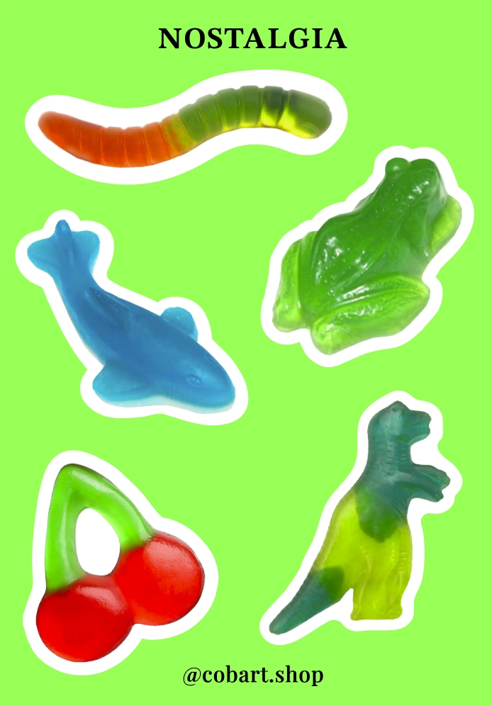 Стікерпак 3Д «Nostilgia»