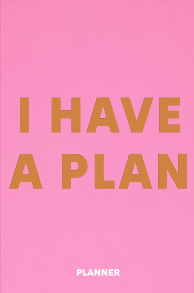 Блокнот для планування «I HAVE A PLAN mini» рожевий