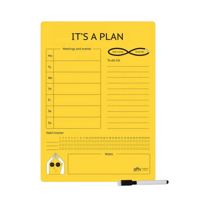 Обкладника "Магнітний планер «It's a plan»" Обкладинка "Магнітний планер «It's a plan»"