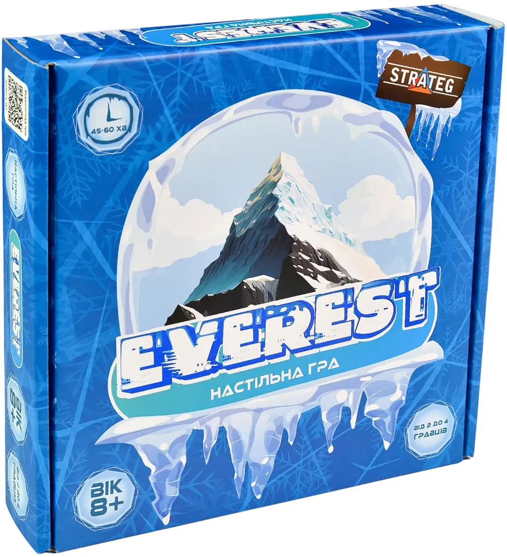 Обкладника "Настільна гра «EVEREST»" Обкладинка "Настільна гра «EVEREST»"
