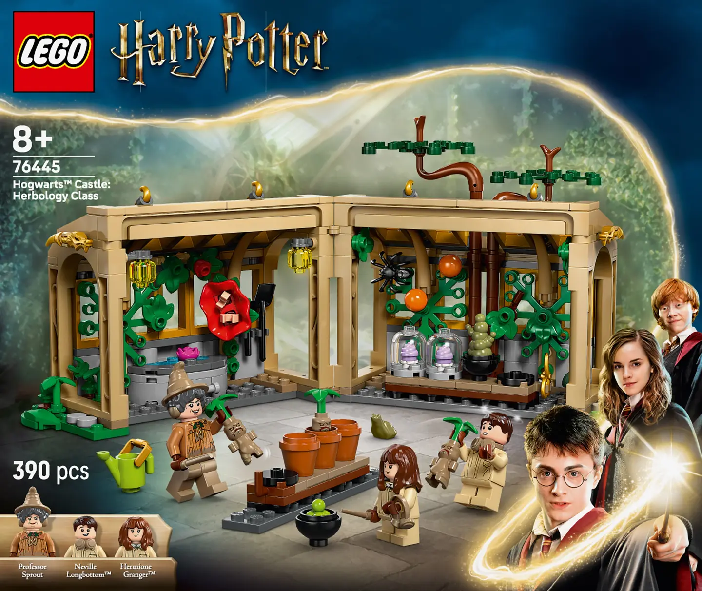 Конструктор LEGO Замок Гогвортс: урок гербології