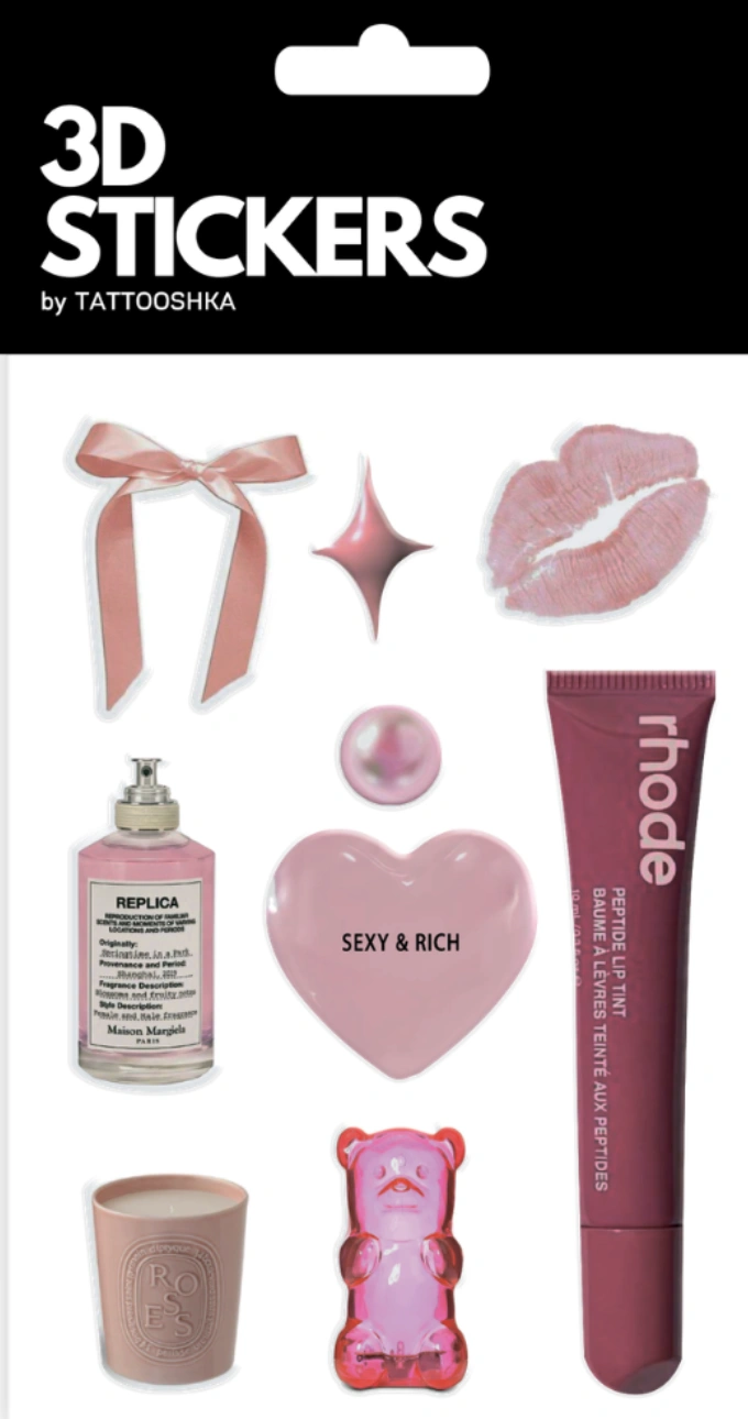 3D стікери «Sexy&Rich»