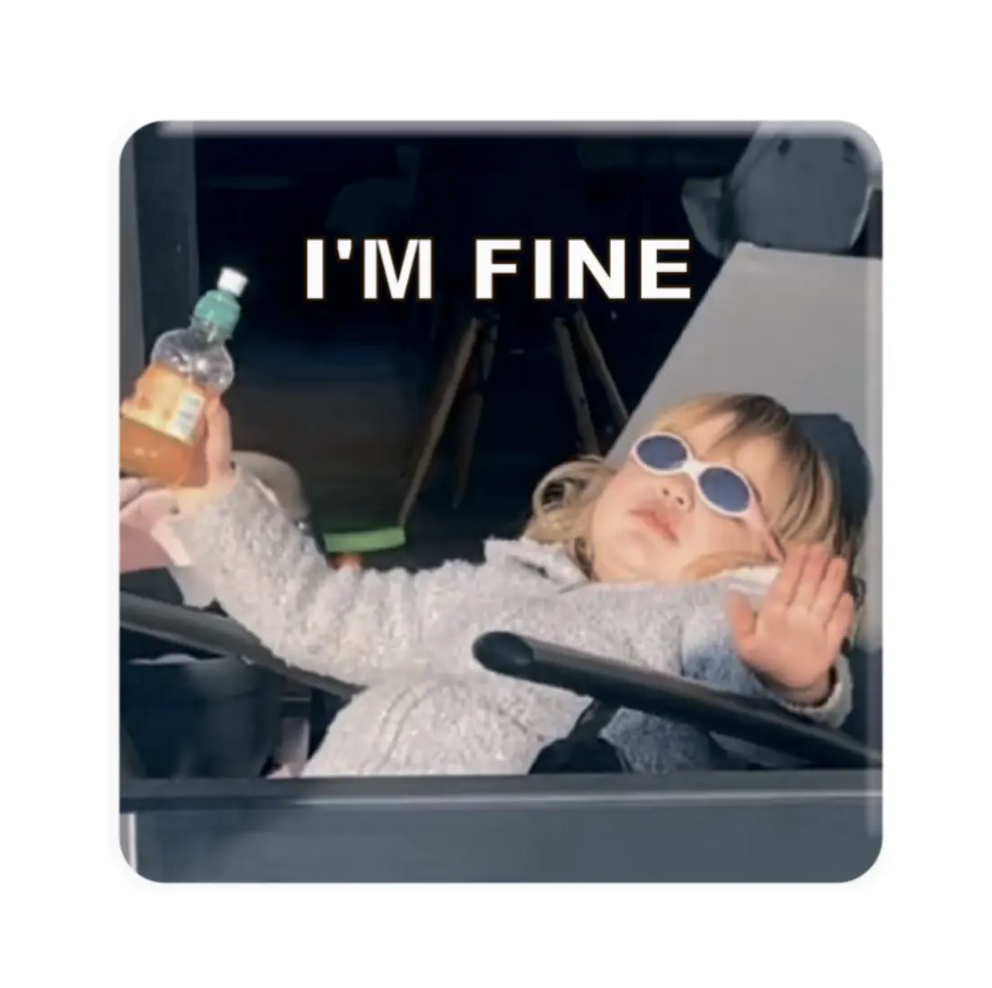 3D стікер «I'm fine»