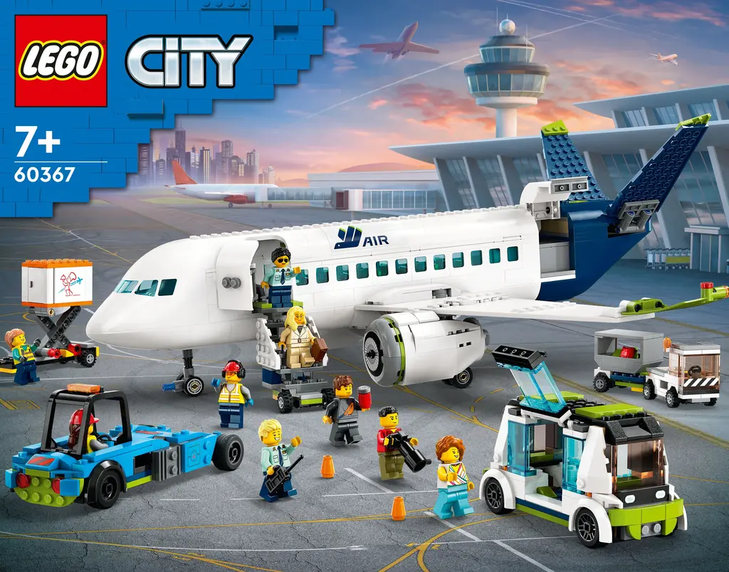 Обкладинка "Конструктор LEGO Пасажирський літак"