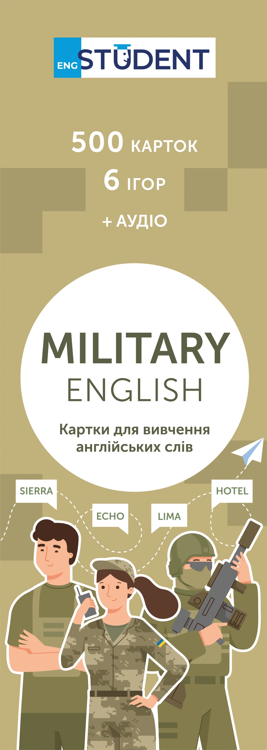 Картки для вивчення - Military English