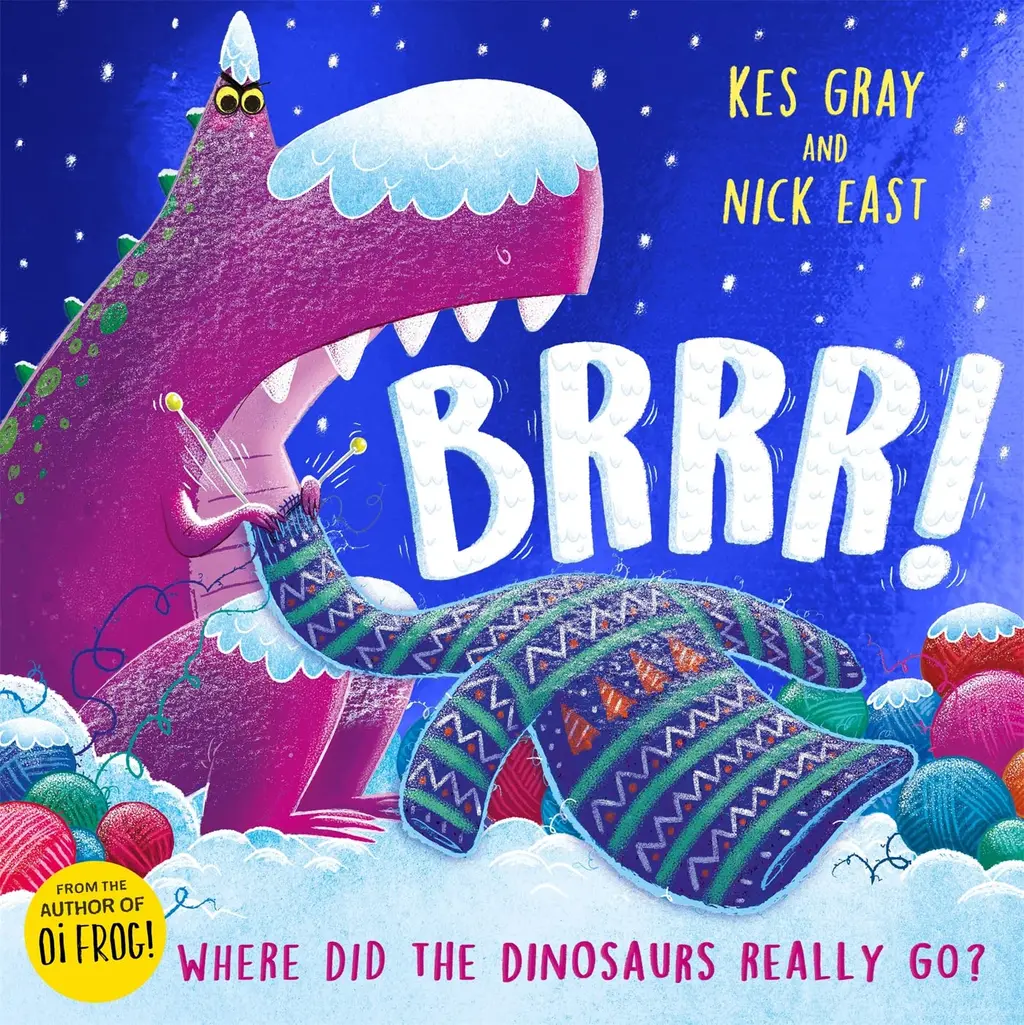 Обкладника "Brrr! Where Did the Dinosaurs Really Go?" Обкладинка "Brrr! Where Did the Dinosaurs Really Go?"