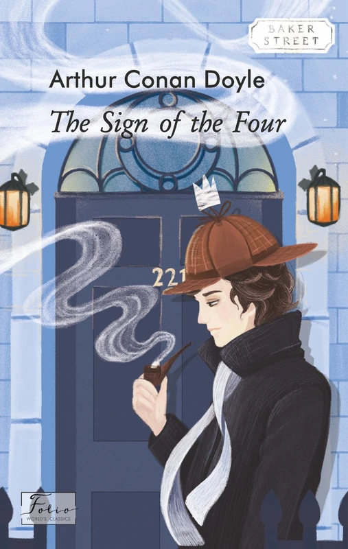 Обкладинка видання The sign of the four