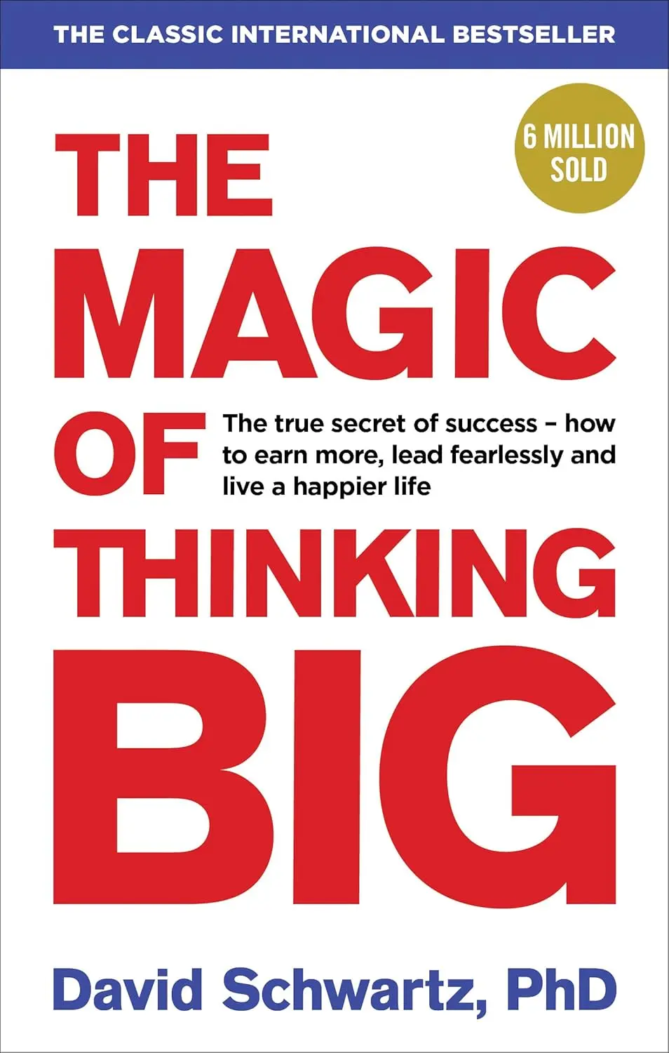 Обкладинка "The Magic of Thinking Big"