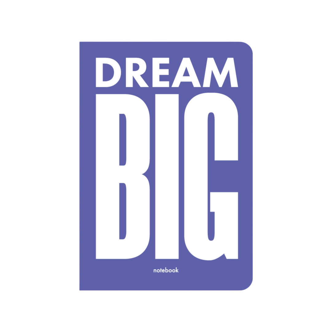 Блокнот "Dream BIG" фіолетовий