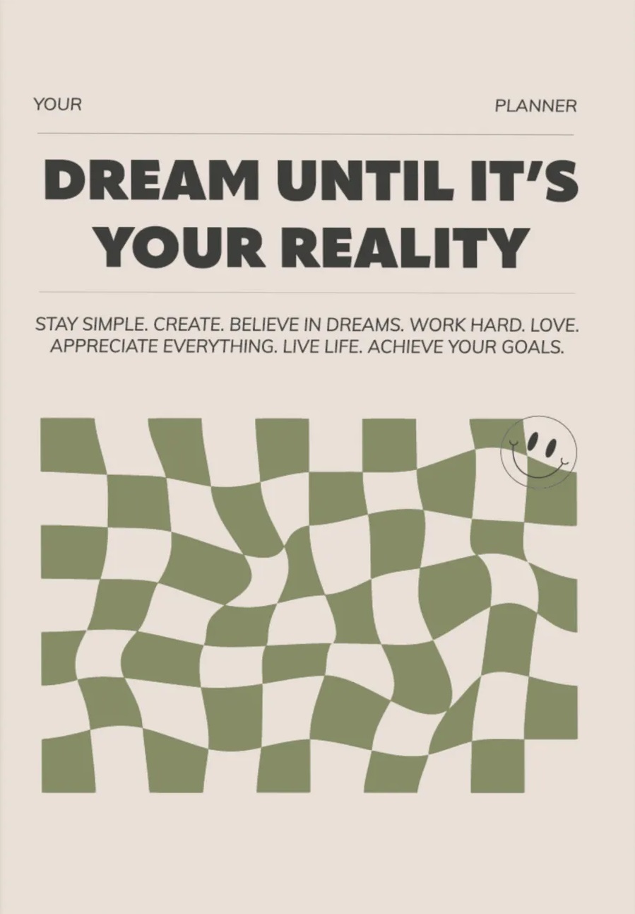 Планер "Dream until it's your reality"