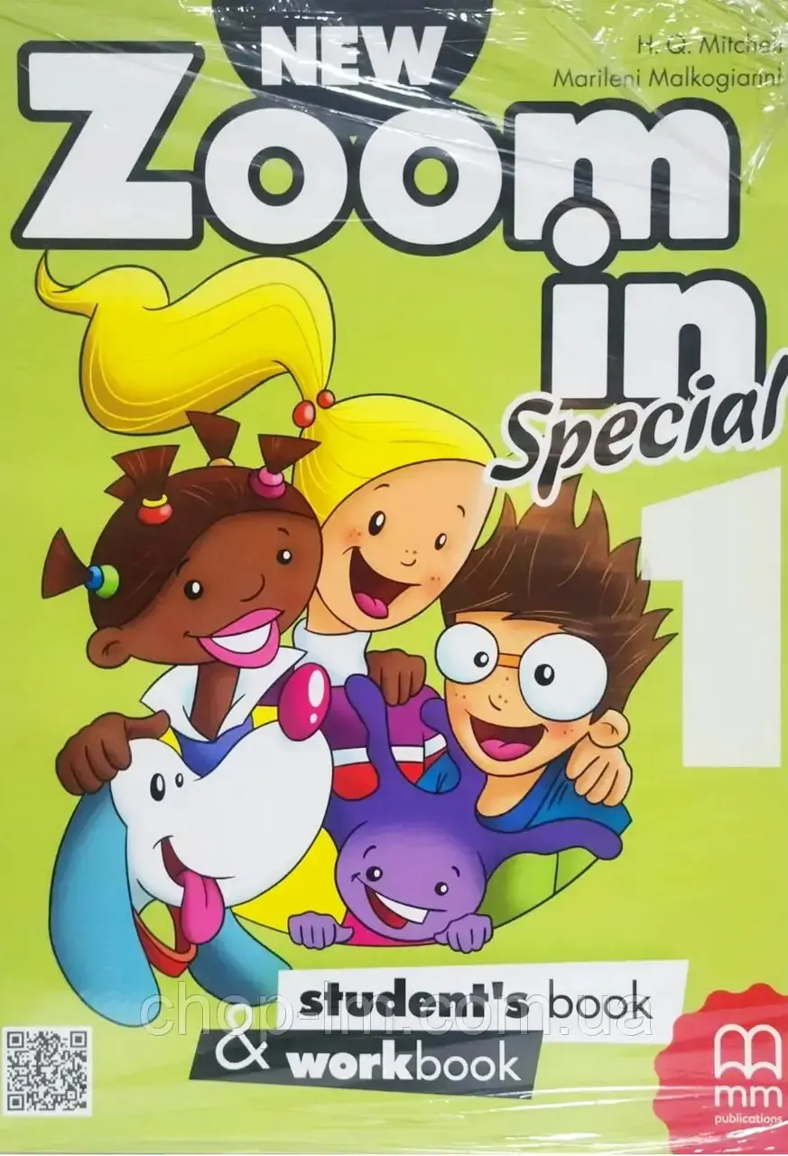 Обкладника "New Zoom in Special 1. Student's Book + Workbook with Online Culture Time for Ukraine" Обкладинка "New Zoom in Special 1. Student's Book + Workbook with Online Culture Time for Ukraine"