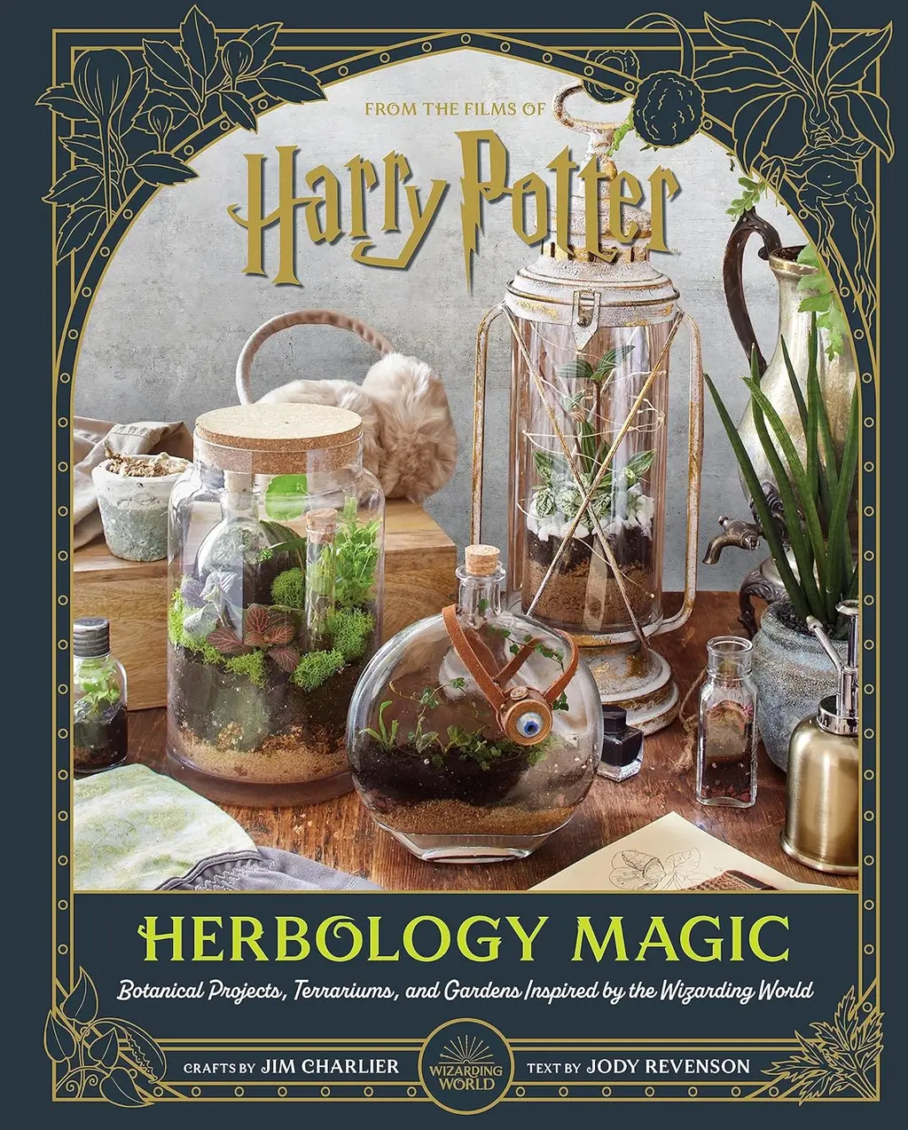 Обкладинка "Harry Potter. Herbology Magic: Botanical Projects, Terrariums, and Gardens Inspired by the Wizarding"