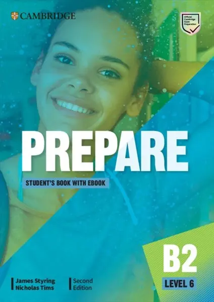 Обкладника "Prepare! (2nd Edition) Level 6. Student's Book with eBook including Companion for Ukraine" Обкладинка "Prepare! (2nd Edition) Level 6. Student's Book with eBook including Companion for Ukraine"
