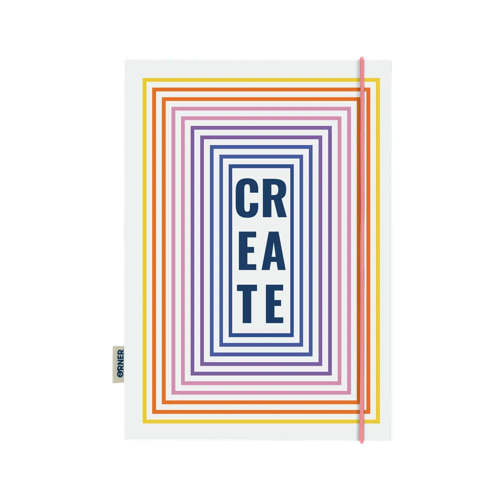 Обкладника "Скетчбук «Create» кольоровий" Обкладинка "Скетчбук «Create» кольоровий"