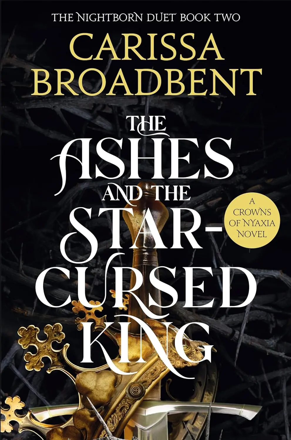 Обкладинка "The Ashes and the Star-Cursed King"