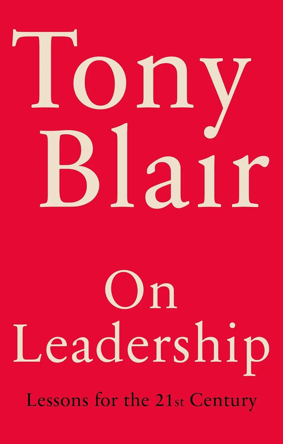 Обкладинка "On Leadership: Lessons for the 21st Century"