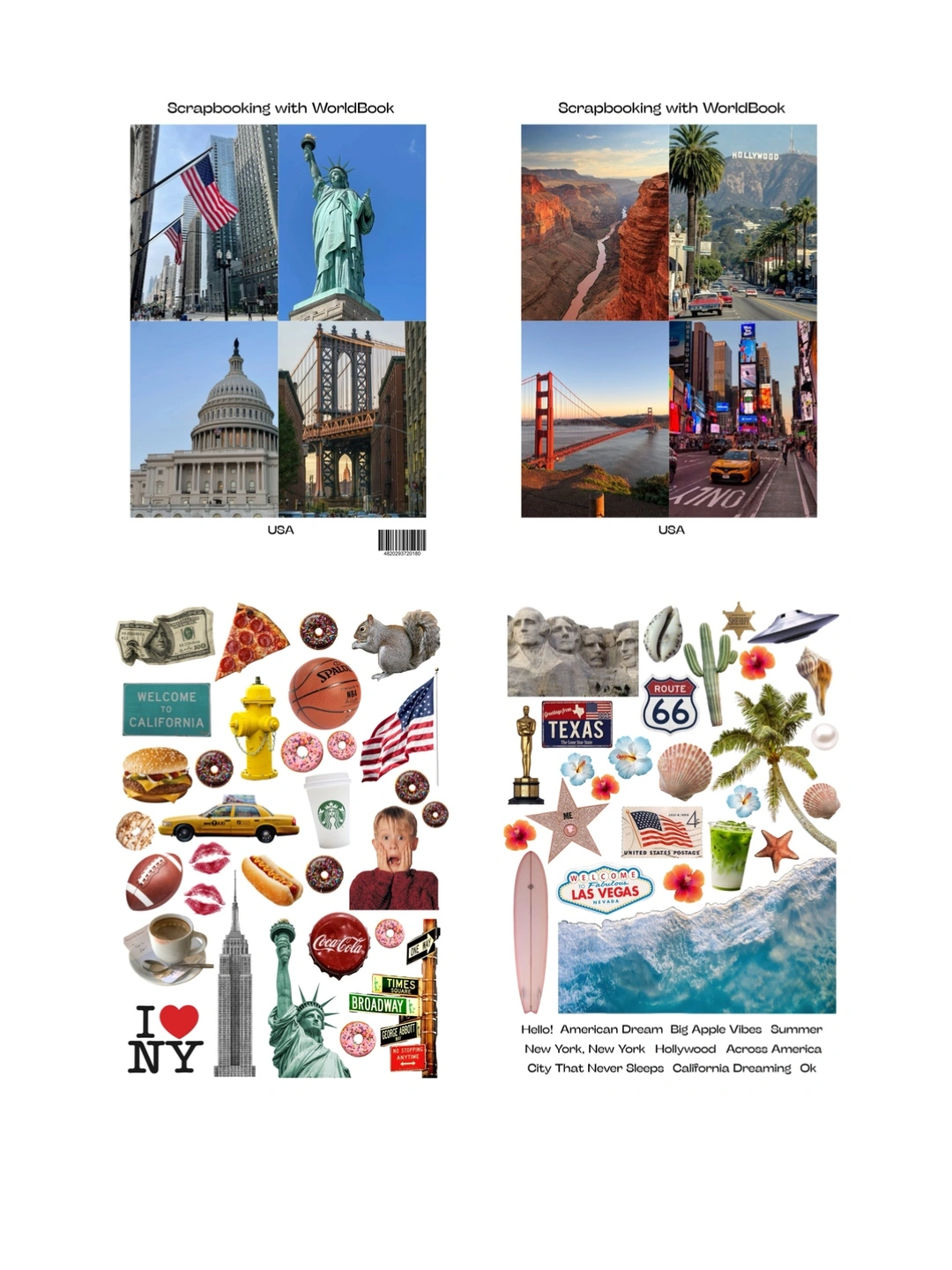 Скрапбукінг «США»