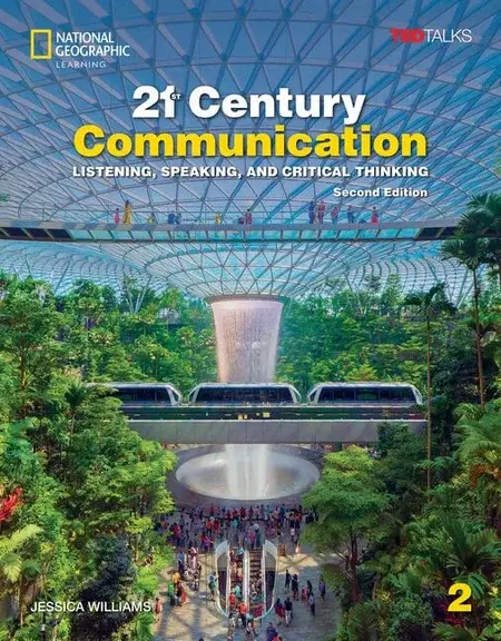 Обкладинка "TED Talks: 21st Century Communication. 2 Listening, Speaking and Critical Thinking. Student's Book + Spark"