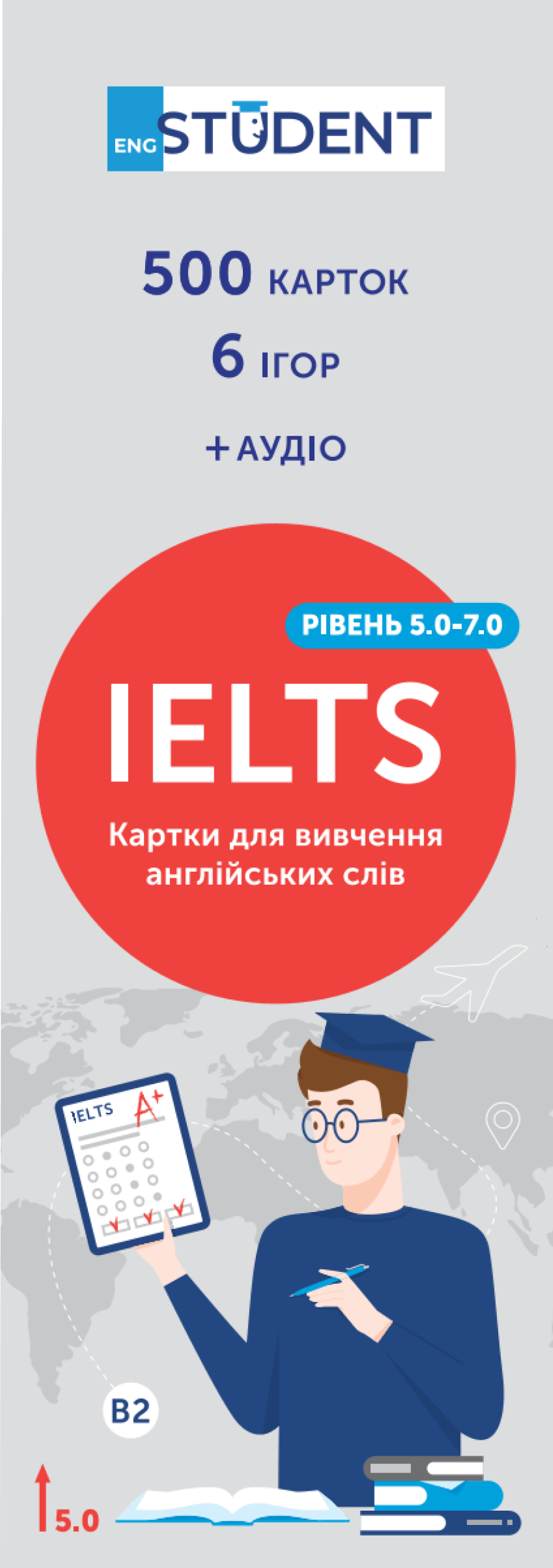 Картки для вивчення - IELTS 5.0-7.0