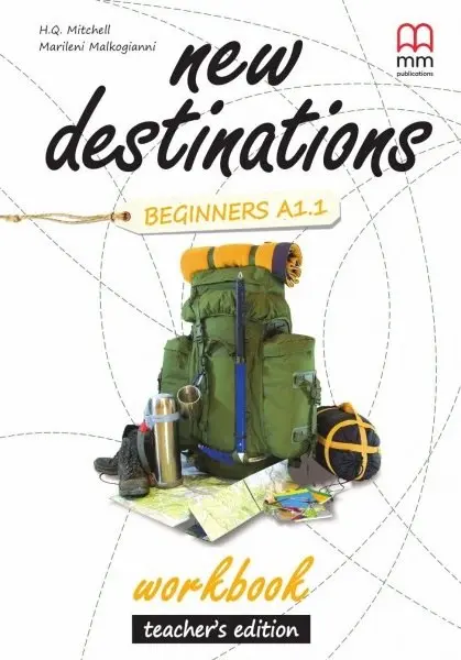 Обкладника "New Destinations. Beginners A1.1. Workbook (Teacher's Edition)" Обкладинка "New Destinations. Beginners A1.1. Workbook (Teacher's Edition)"
