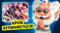 Чому кров зупиняється? як працює згусток!Лікар Лікарчук!