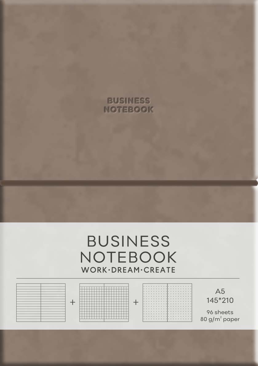 Блокнот "Business". Milk Chocolate