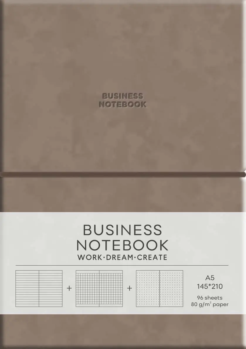 Обкладинка "Блокнот «Business». Milk Chocolate"