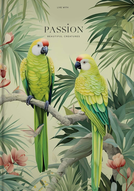 Зошит в інтегральній палітурці «Passion» у клітинку (зелений)